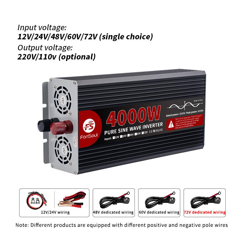 Inverter a Onda Sinusoidale Pu - Pure Sine Wave Inverter 5000W 48V 220V recensione e prezzo