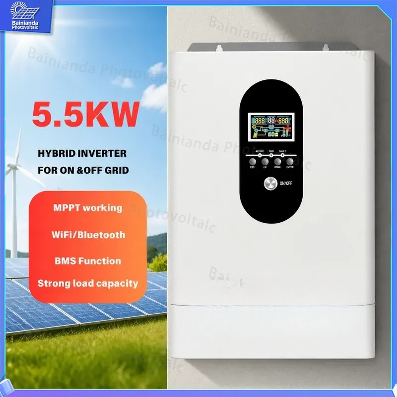 Inverter Solare Ibrido 3kW 5.5 - Hybrid Solar Inverter 5.5Kw Mppt 48V recensione e prezzo