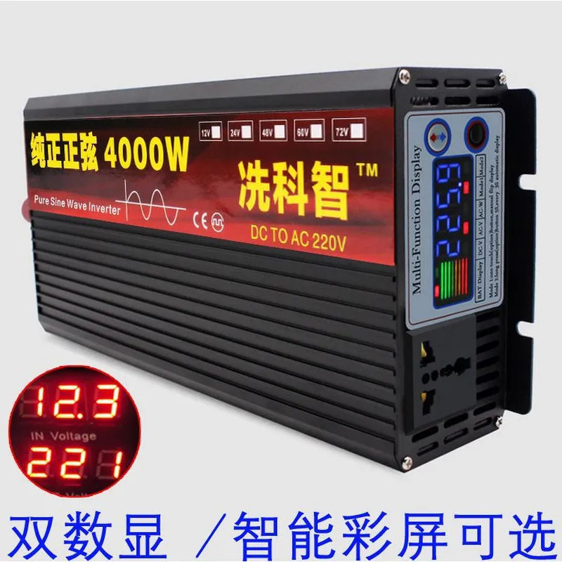 Inverter di Potenza a Onda Sin - Pure Sine Wave Inverter 5000W 48V 220V recensione e prezzo