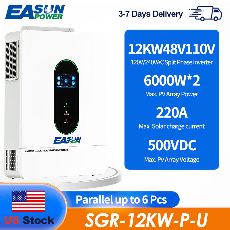 EASUN POWER US 12KW 12000W Inv - Grid Tie Inverter Limiter 2000W recensione e prezzo